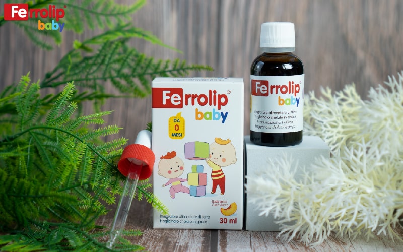 ferrolip baby có dùng cho trẻ sơ sinh không