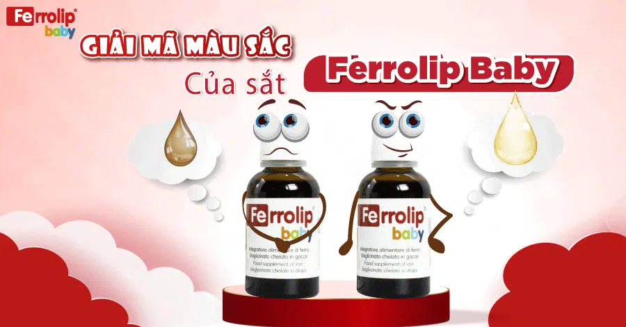 ferrolip baby có màu gì