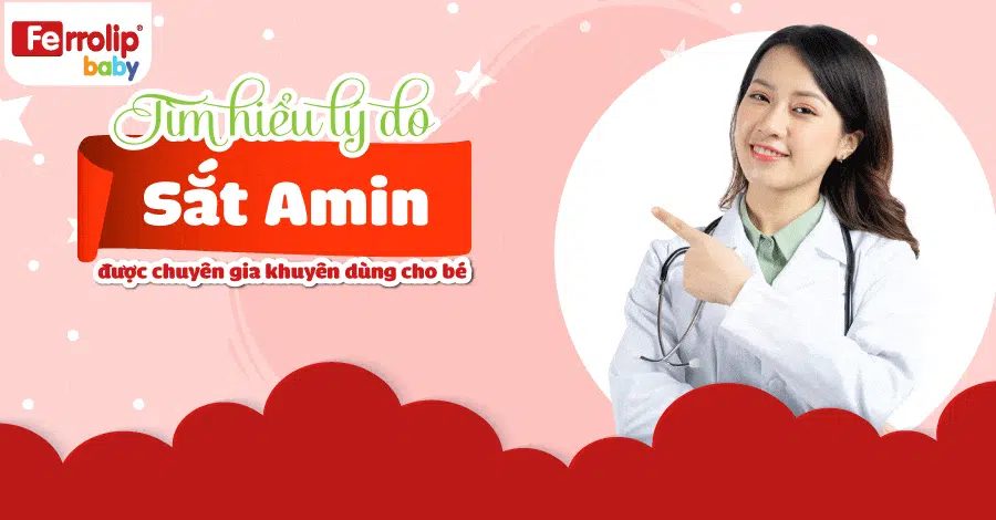 sắt amin cho trẻ