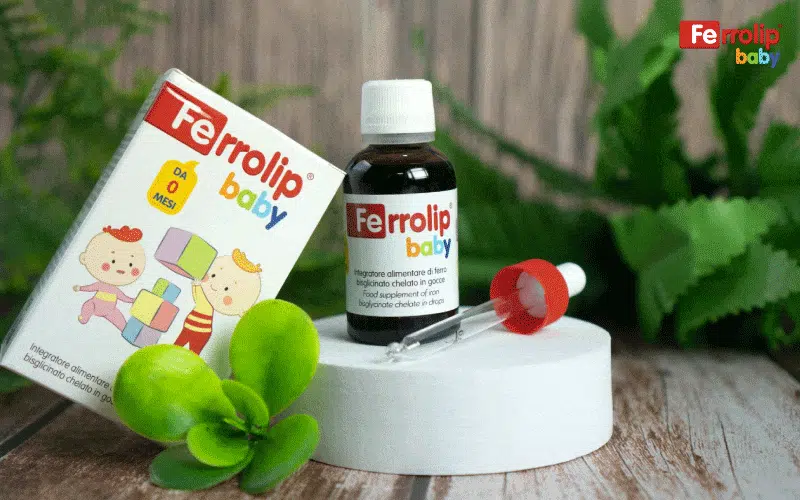 Ferrolip Baby - sắt hữu cơ cho trẻ