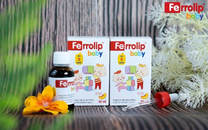 ferrolip baby - sắt hữu cơ cho trẻ sơ sinh