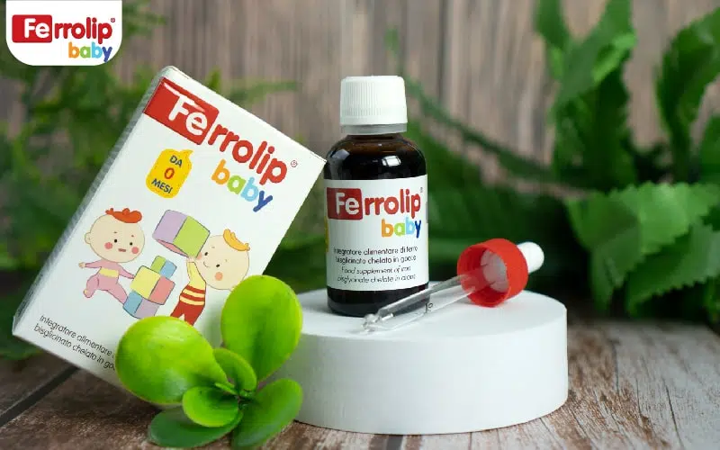 sắt nước Ferrolip Baby cho trẻ