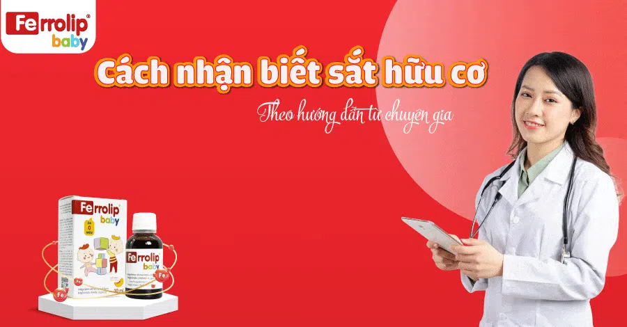 cách nhận biết sắt hữu cơ