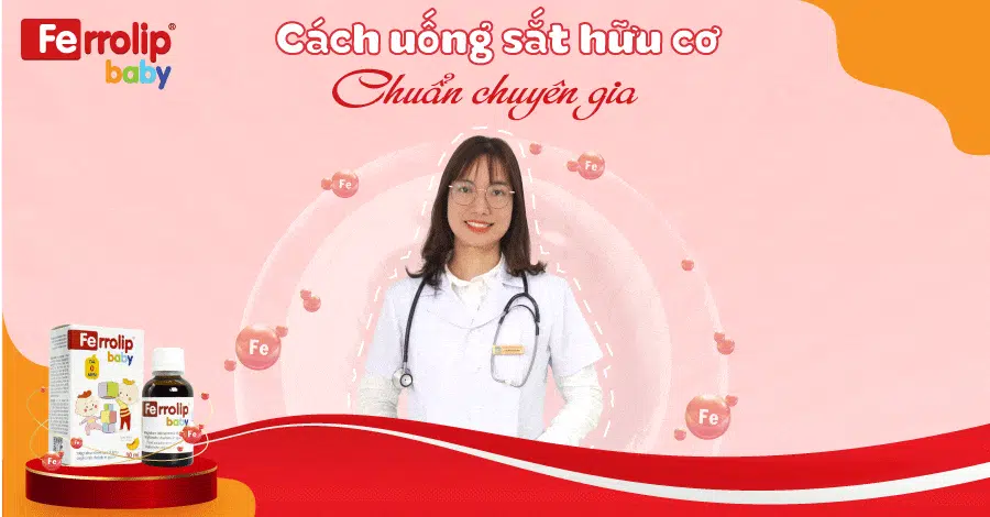 cách uống sắt hữu cơ