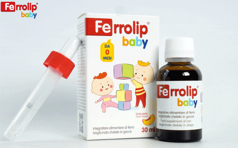 ferrolip baby - sắt hữu cơ cho trẻ