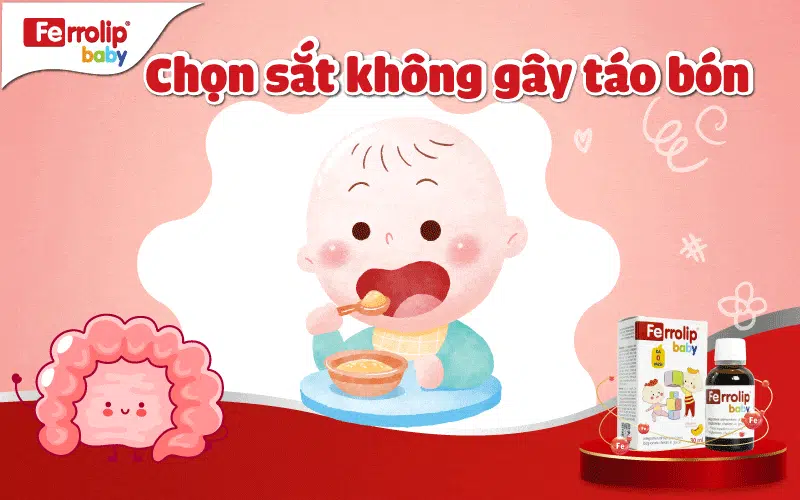 chọn sắt hữu cơ không gây táo bón