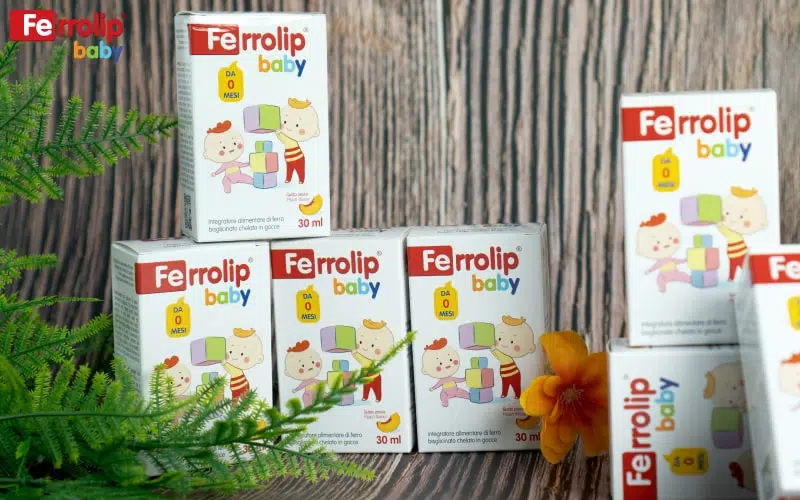 sắt Ferrolip baby cho bé thiếu sắt