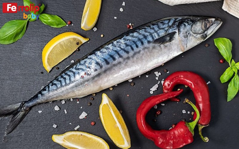 cá thu- thực phẩm bổ sung sắt cho trẻ ăn dặm