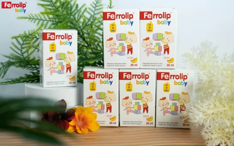 sắt Ferrolip Baby cho bé