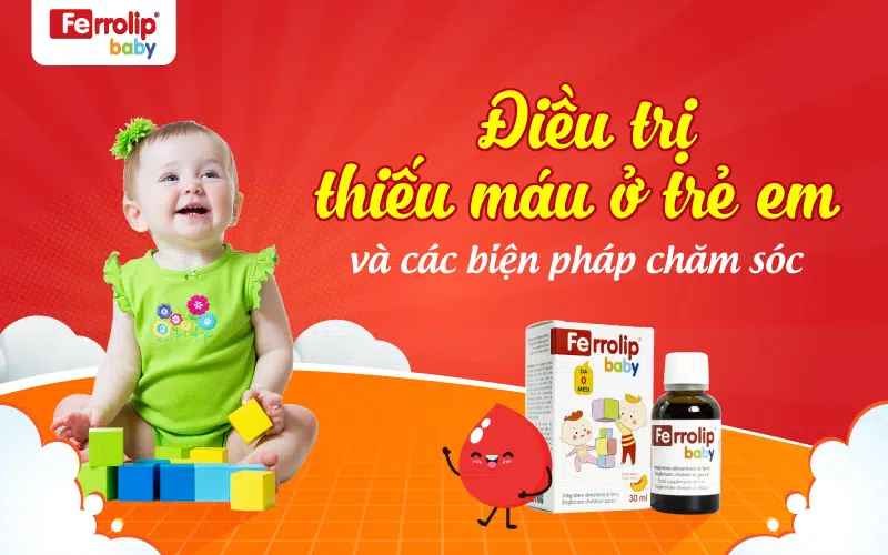 điều trị thiếu máu ở trẻ em