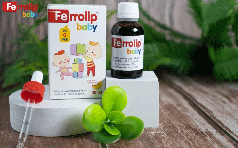 Ferrolip Baby - Sắt amin an toàn cho bé từ 0 tháng tuổi