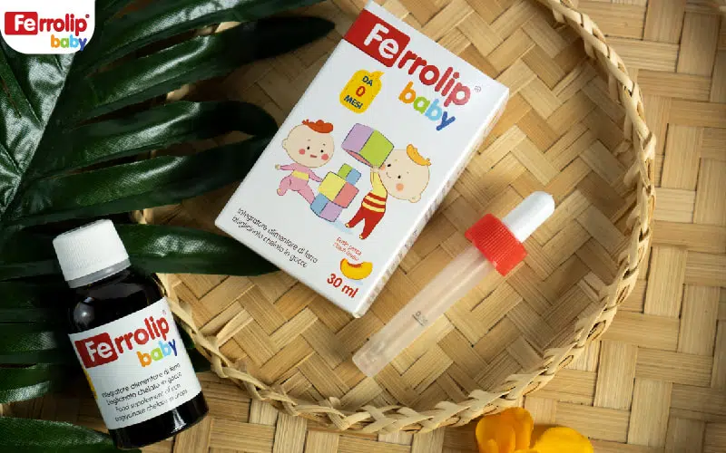 Ferrolip Baby - Sắt amin hấp thu nhanh, không tồn dư, không tác dụng phụ