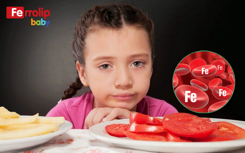 Sắt ngăn ngừa nguy cơ thiếu máu ở trẻ 4 tuổi