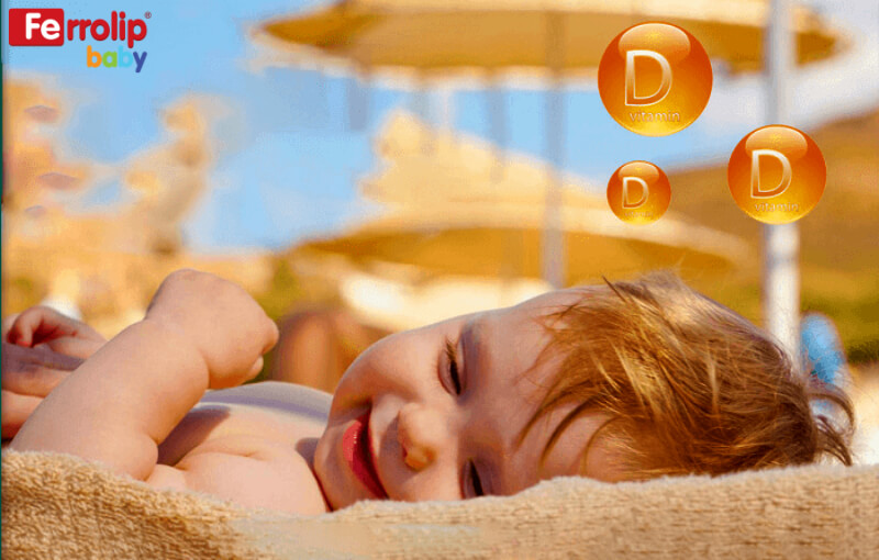Tăng cường vitamin D cho bé bằng cách tắm nắng