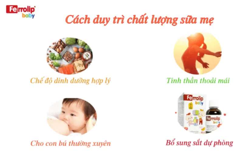 Sữa mẹ thiếu chất gì?