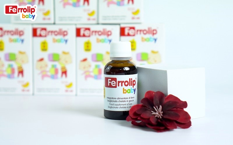 Ferrolip Baby - chuyên gia sắt dự phòng cho trẻ